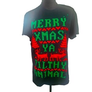 Christmas T-shirt Women's Med or Men's Small